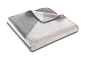 Preview: Biederlack Wohn- und Kuscheldecke 'Feel Graphic' 150 x 200 cm Grau